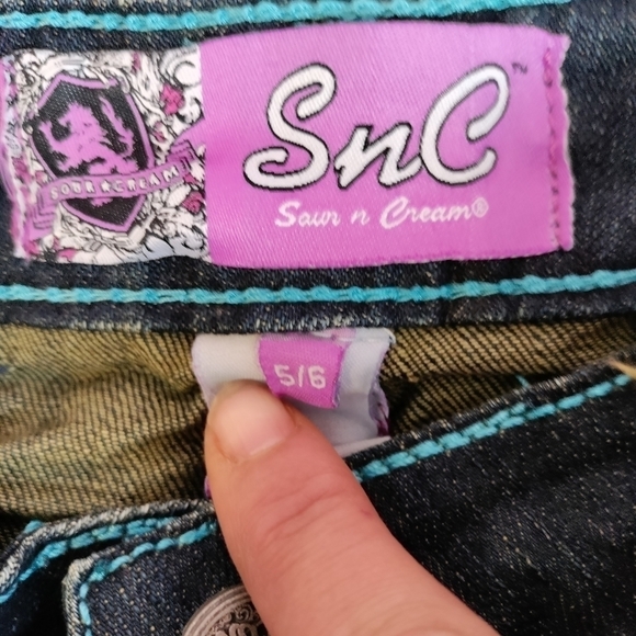 Sour n Cream Jeans Size 5/6 NEW - Picture 9 of 10